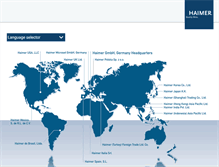 Tablet Screenshot of haimer.com